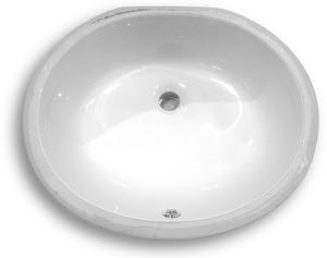 Undermount Bathroom Sink on Granite Countertops  Home Surplus  Undermount Vanity Sink White