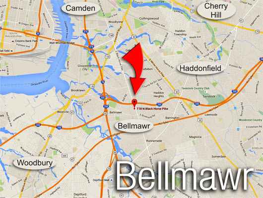 Click Here and Find us in Bellmawr!