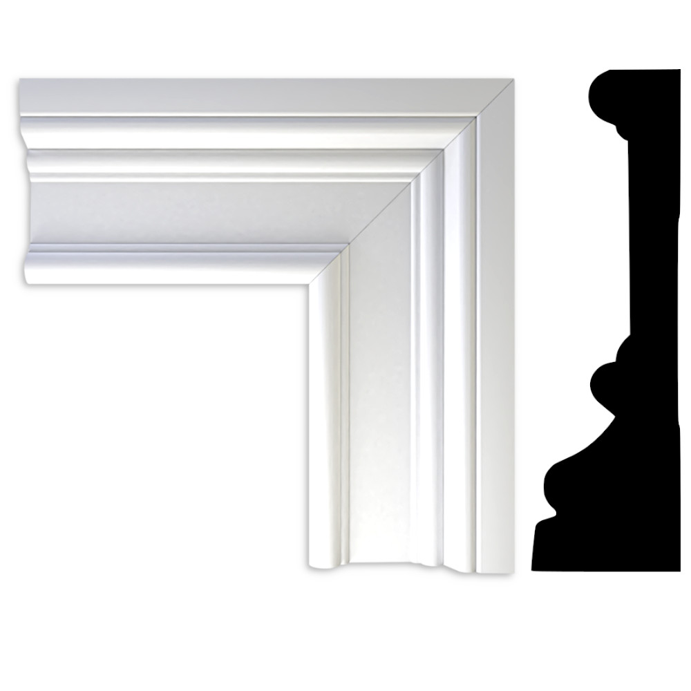 Moulding Casing Windsor 31/2" FJ Primed ; 15ft Length; Price per