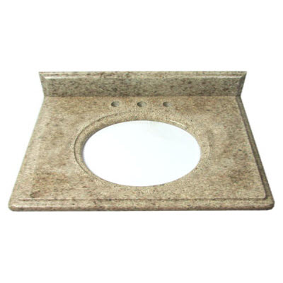 Granite Vanity Top 31wide 22deep Color Almond Mauve Home Surplus