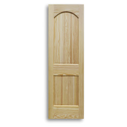 Arch 2 Panel Pine Door 26w80h