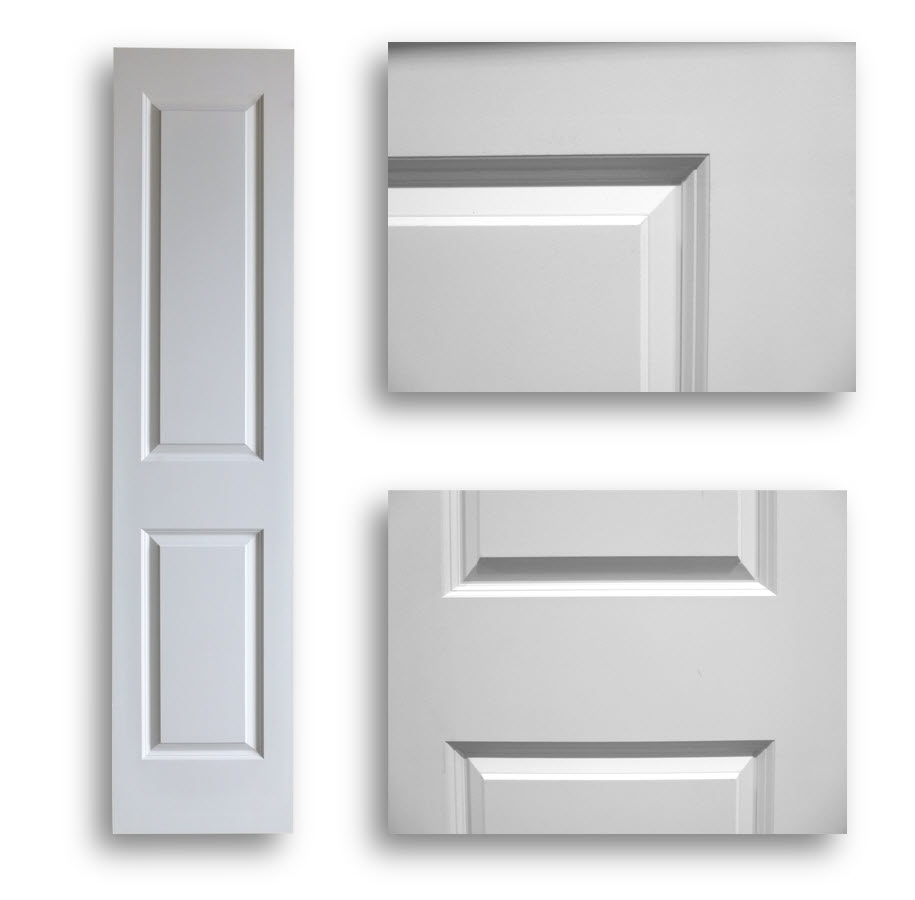 Hollow Core Interior Door 2 Panel Square 24w 80h