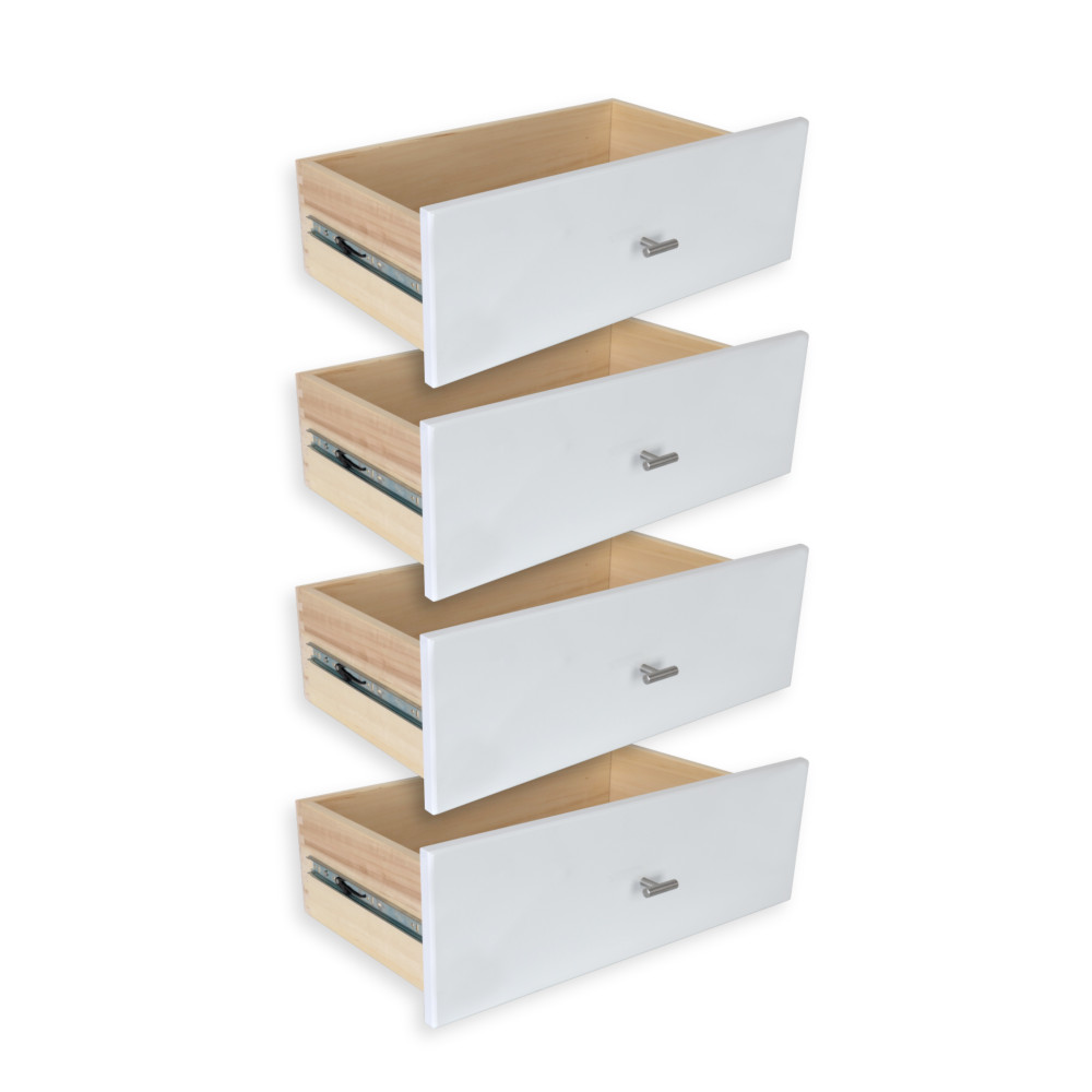 Closet on sale drawers units