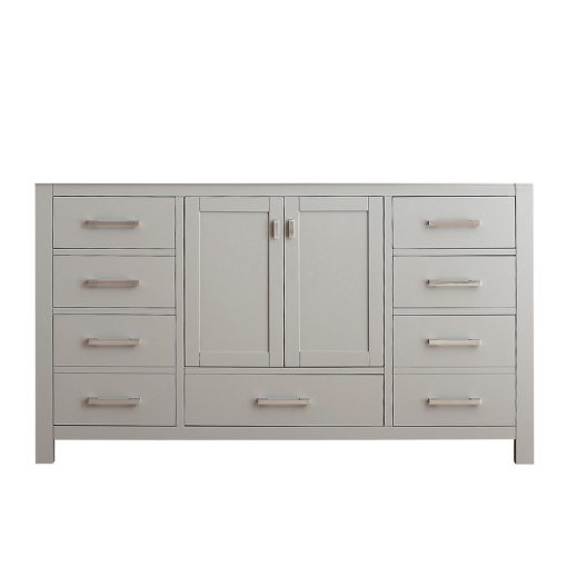 Stockton Vanity Base Chilled Gray 60in Single Home Surplus